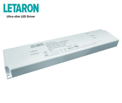 Letaron 12vは電源超薄いLEDの運転者のクラス2の保護を導いた