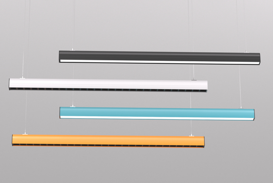 LETARON LED リニアペンダントライト 調光可能シャンデリア キッチンアイランドライト 4色 モダンリニアシャンデリアライト ダイニングルーム ホームオフィス スタディ バー